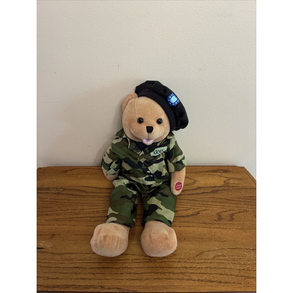 4 Chantilly Lane Military Musical Bears